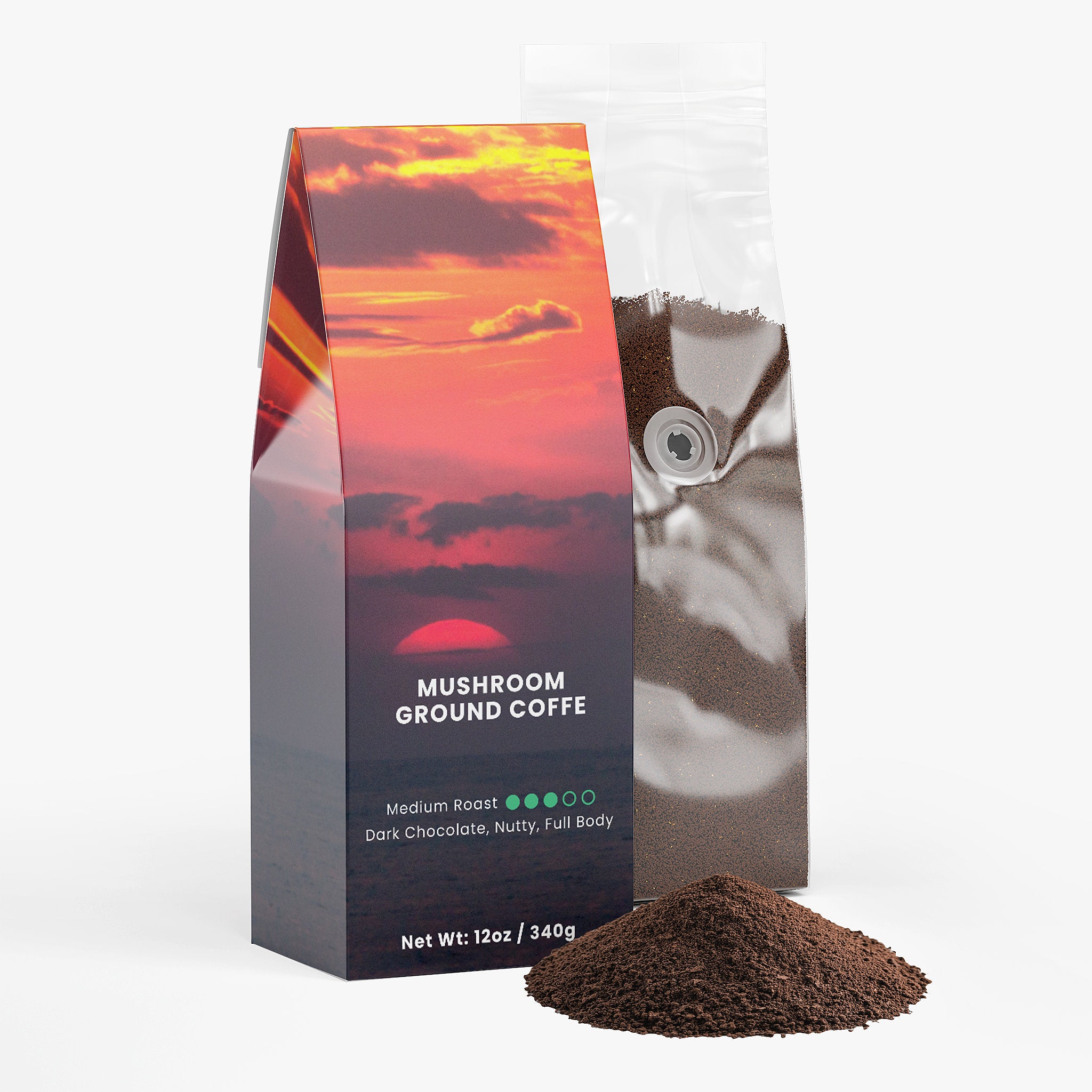 Mushroom Coffee (Medium Roast)
