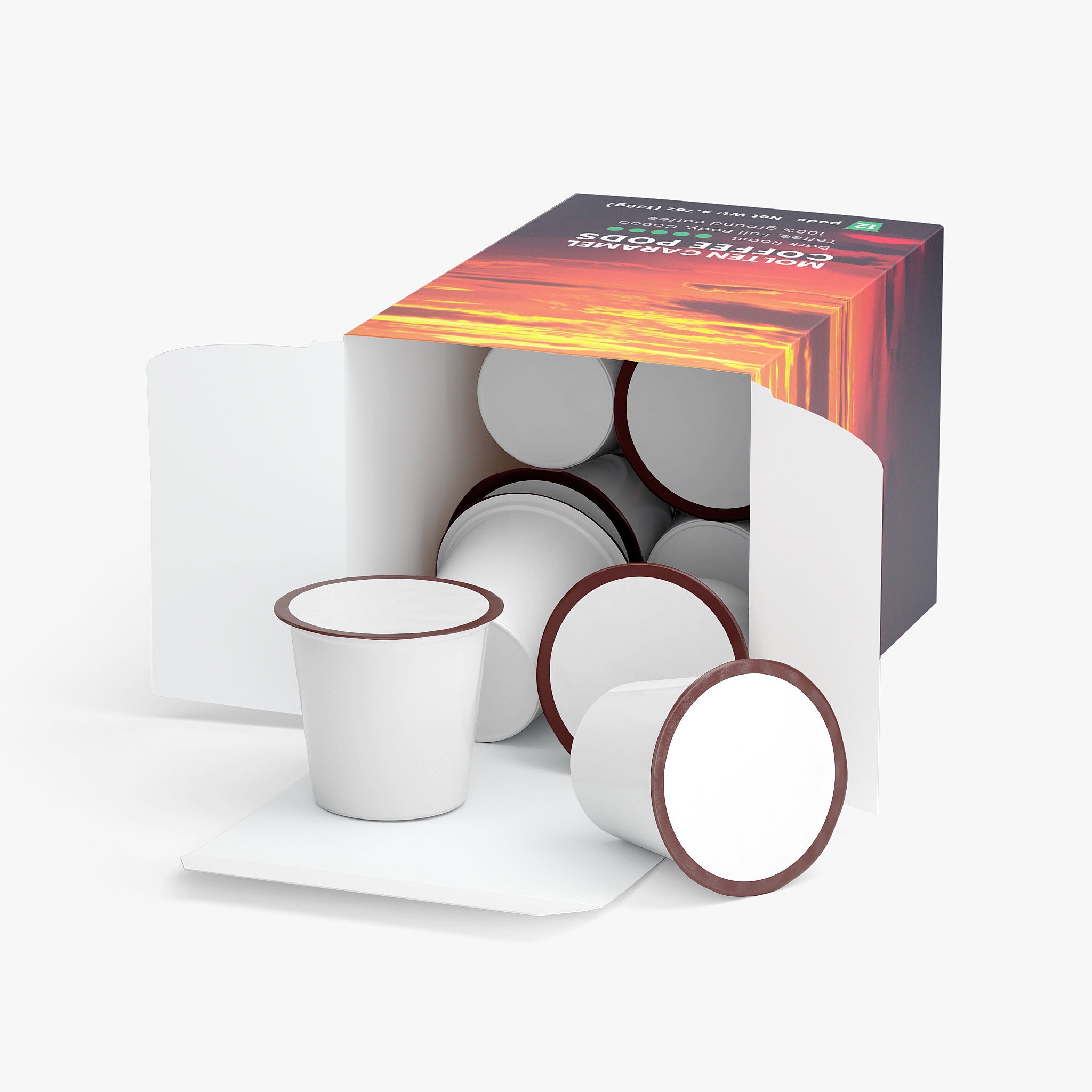 Molten Caramel Coffee Pods (Dark Roast)