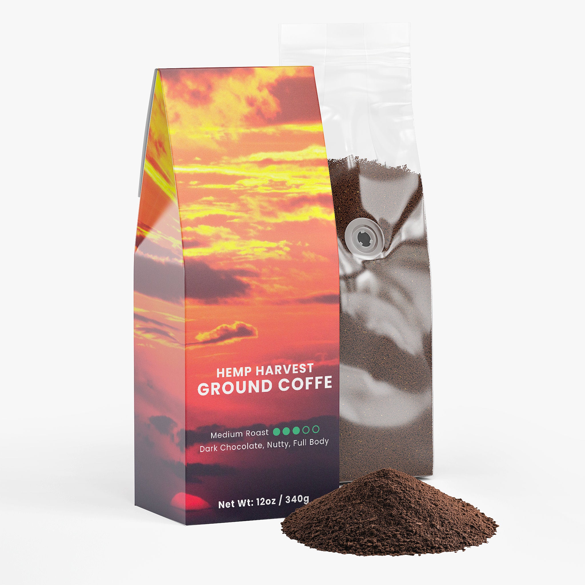 Hemp Harvest Coffee (Medium Roast)