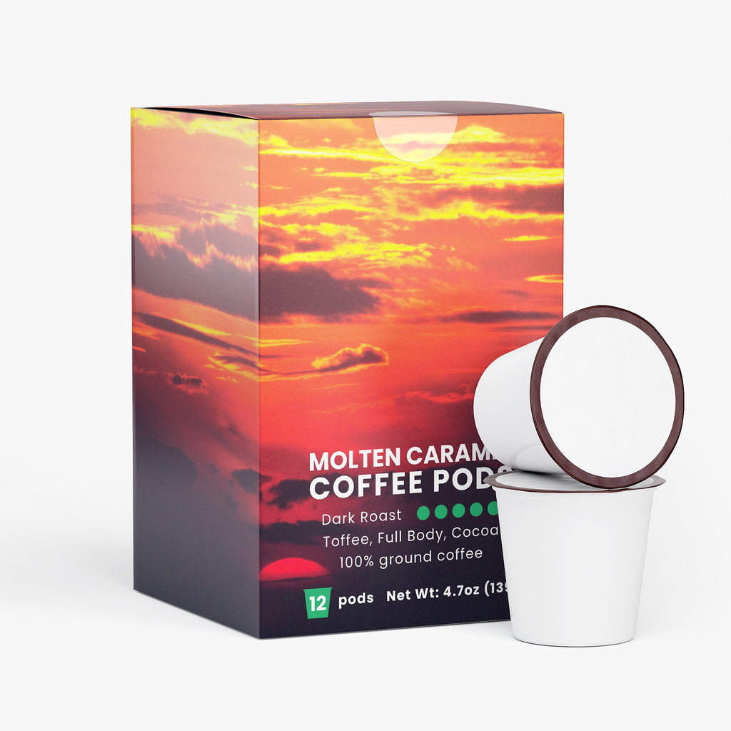 Molten Caramel Coffee Pods (Dark Roast)