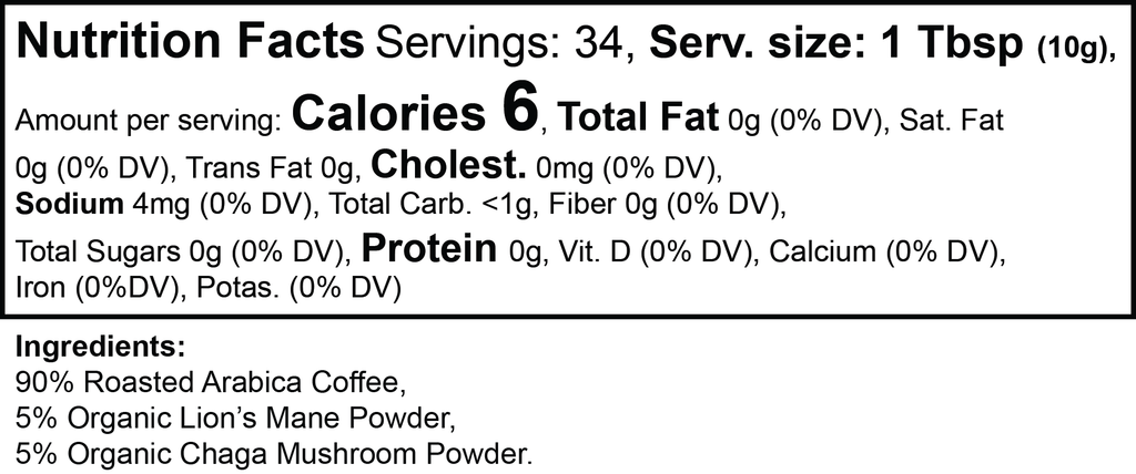 Mushroom Coffee (Medium Roast)