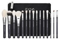 15-Piece Pink Rose Gold Makeup Brush Set