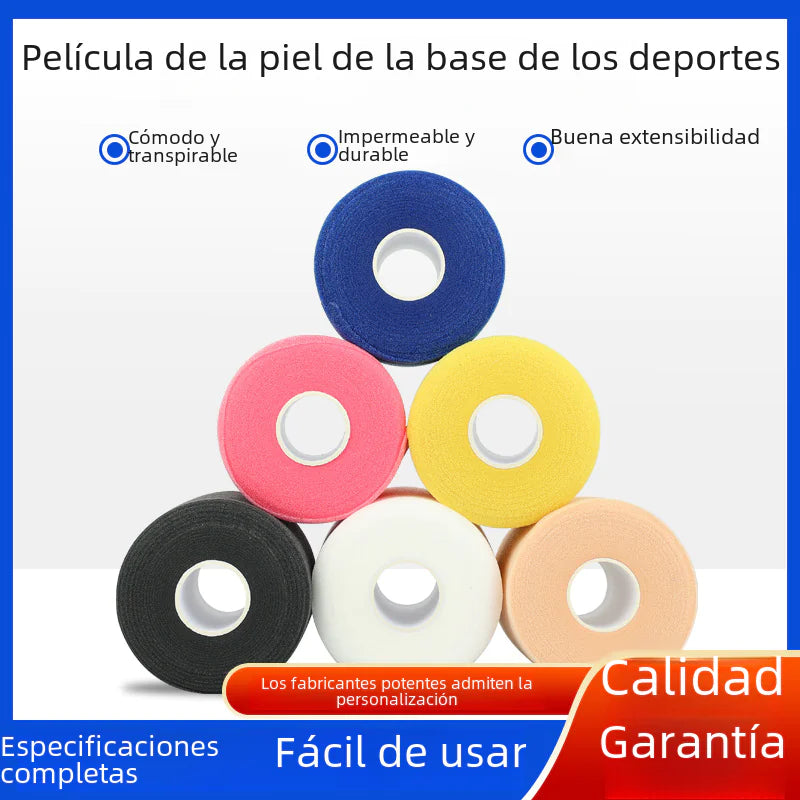 Skin Film for Football Ankle Cushioning Tape and Racket