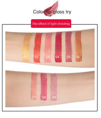 Color-Changing Metallic Pearlescent Gilded Lipstick